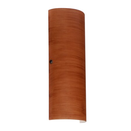 Besa Lighting Torre 18 Wall Sconce, Cherry, Bronze Cap Finish, 2x8W LED 8193CH-LED-BR
